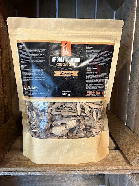 Pitmasters rooksnippers hickory - 500 g 50% korting